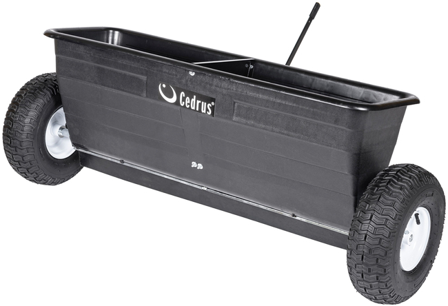 CEDRUS SP31511 SIEWNIK ROZSIEWACZ DO TRAKTORKA OGRODOWY DO NASION NAWOZÓW 102 cm / 80 L.