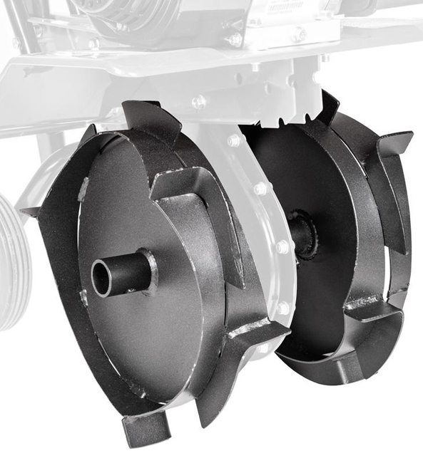 Koła żelazne z ośkami CEDRUS glebogryzarki GL07 - Produkt polski CEDRGL44