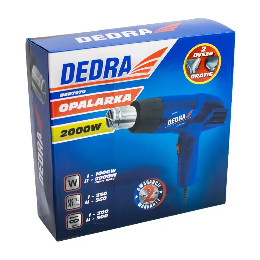 DEDRA DED7970 – wytrzymała konstrukcja