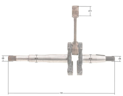CEDRUS blower crankshaft DM02 070193