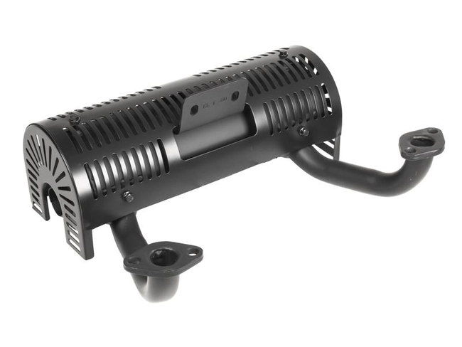 Tłumik Loncin 2P77F 2P80F 2P82F CZĘŚĆ ORYGINALNA 180571314-0001