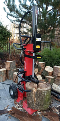 MASTERCUT JT10T-230 ŁUPARKA DO DREWNA HYDRAULICZNA ELEKTRYCZNA PIONOWA RĘBAK NACISK 10 TON 3,0KW 230V