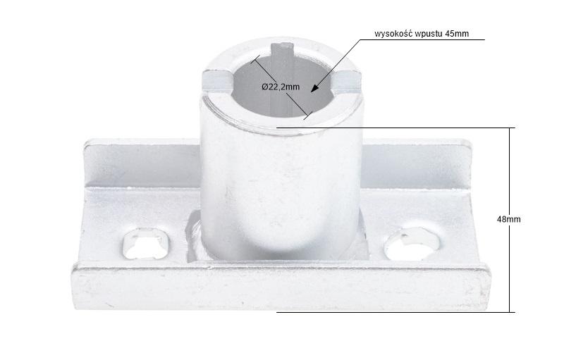 Adapter kosiarki NAC HYUNDAI URSUS wał 22.2mm NZ329 zdjęcie 4