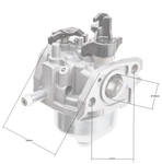 Loncin LC1P65FC karburátor ORIGINÁLNÍ DÍL 170021298-0001