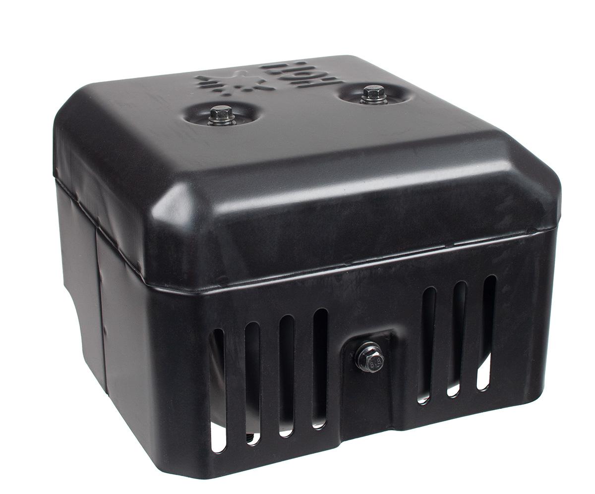 Tłumik Cedrus pompa PS100-4 widok z tyłu