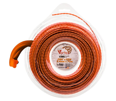 Żyłka tnąca 2.4/70m aluminiowa Vortex bl. 982095DLG-12