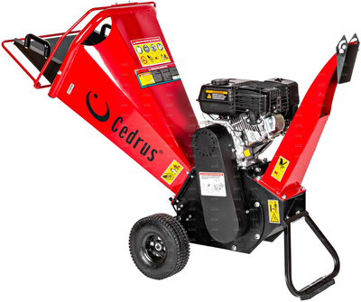 Cedrus RB02 rozdrabniacz spalinowy rębak do gałęzi 10 cm Loncin 6,5 KM