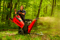 Cedrus RB02 PRO Rozdrabniacz Spalinowy Rębak do Gałęzi 12 cm Loncin 7 KM