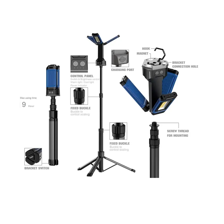 Schemat funkcji i budowy lampy DEDRA L1069