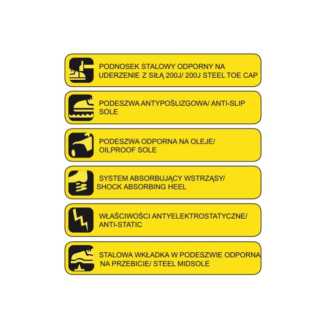 SAFETY BOOTS T2A, SUEDE, SIZE: 40, KAT.S1P SRC DEDRA