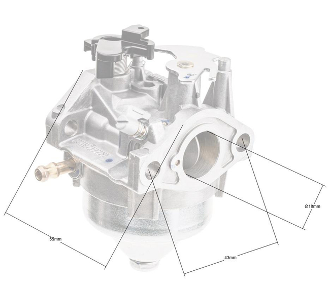 Honda GCV170 carburetor ORIGINAL PART 16100-Z9L-811