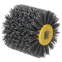NYLON BRUSH FOR SATIN MACHINE 120X100MM, GR 240 DEDRA