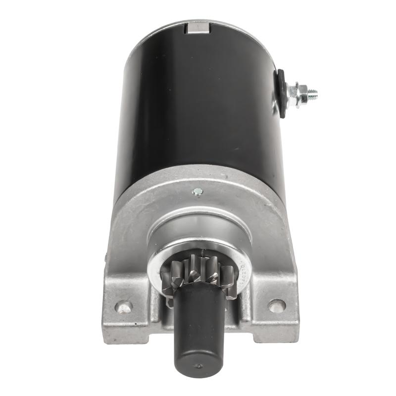 Rozrusznik Loncin – zbliżenie na koło zębate i kołnierz montażowy