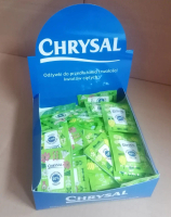 CHRYSAL CLEAR BIO 100 szt odżywka pokarm do kwiatów ciętych saszetki 0,5 L OO-POKUC100.ZIELONE