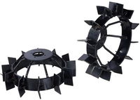 METAL WHEELS FOR SINGLE AXLE TRACTOR MC370 PAIR