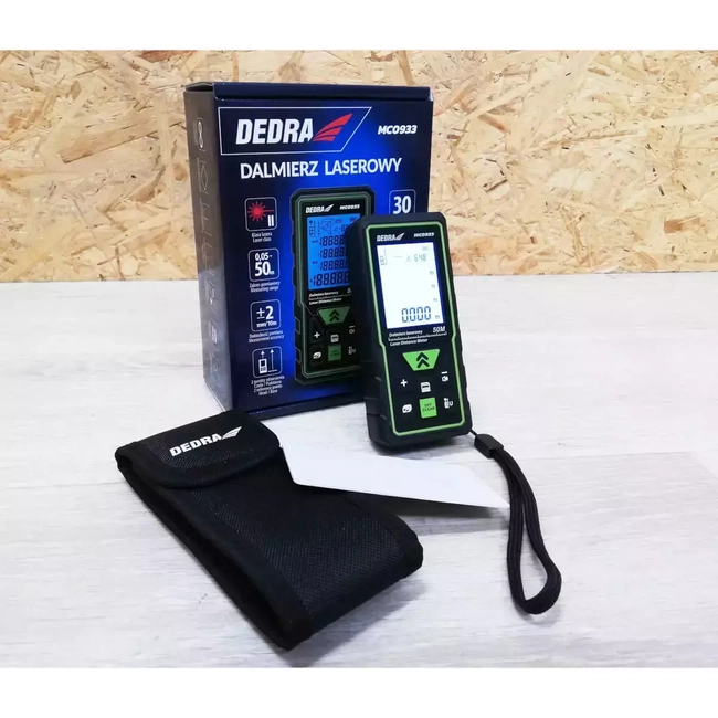 LASER RANGEFINDER 50M DEDRA MC0933, LASER RANGEFINDER HOME LASER RANGEFINDER MEASURING DEVICE LASER MEASURE