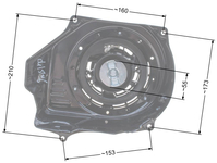 Loncin manual starter kpl. G200F ORIGINAL PART 193490016-0001