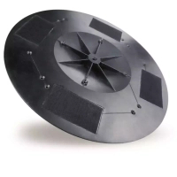 DEDRA DED776701 Tarcza mocująca z rzepem 390 mm, talerz pad uchwyt do zacieraczki DED7767