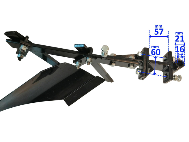 JEDNOSTRANNÝ PLUH TRIUNFO PP-400 PRO PŮDNÍ FRÉZY TRIUNFO S48, S50, S60, PTT90