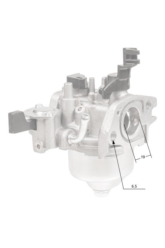 Gaźnik Loncin G200F 170022231-0001 – rzut montażowy