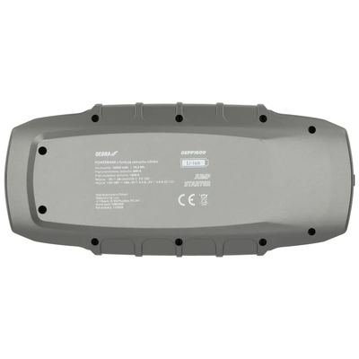 Powerbank with motor start function 16000mAh, LCD display