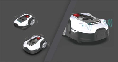 CEDRUS M10 AUTOMATIC MOW MOWING ROBOT 1000m2 - OFFICIAL DISTRIBUTOR - AUTHORIZED DEALER CEDRUS