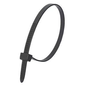 DEDRA 11C76372 Opaski zaciskowe trytytki kablowe nylonowe czarne 7,6x370mm 100 szt.