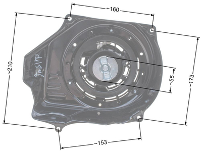 Loncin manual starter kpl. G200F ORIGINAL PART 193490016-0001