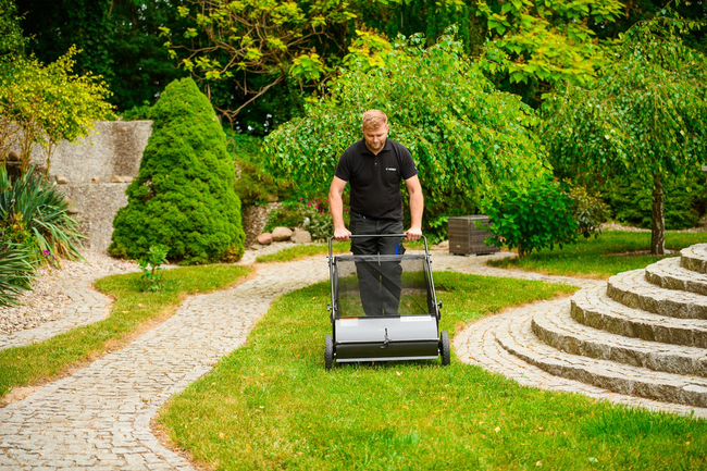 CEDRUS SP31110 grass leaf sweeper with basket 66cm - OFFICIAL DISTRIBUTOR - AUTHORIZED DEALER CEDRUS