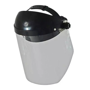 DEDRA BHST04 Polycarbonate Protective Face Shield with a 24-cm Visor