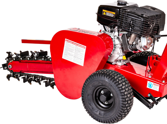 CEDRUS KP02 DR-TR-70 SHOOTING SHOVER FOR GARDENING SPRINEL MINICOPPER FOR LAYING PIPES, WIRES, CABLES, etc. 6.5 hp / 45 cm - EWIMAX - OFFICIAL DISTRIBUTOR - AUTHORIZED DEALER CEDRUS