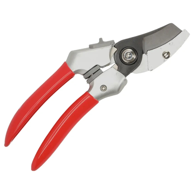 DEDRA 80A010 Anvil-style garden pruning shears, SK5 20 mm dry-branch shears, lock