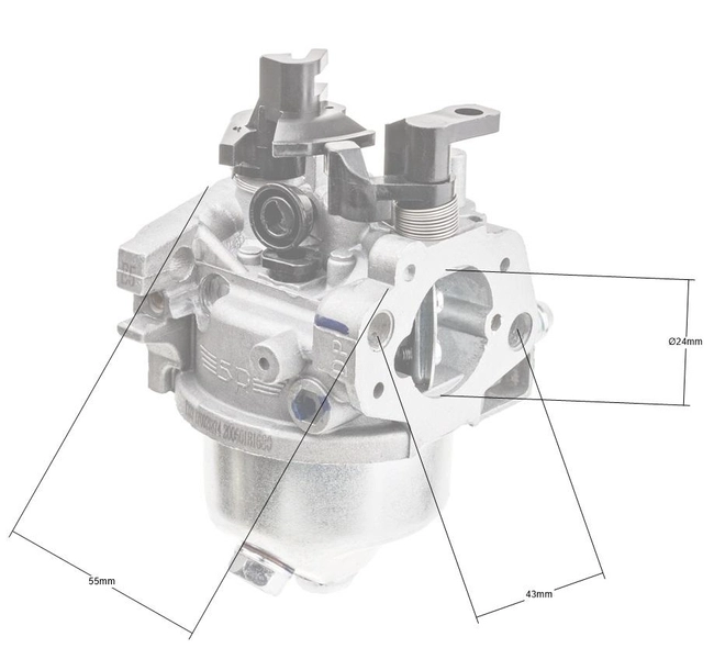 Gaźnik Loncin LC1P65FE-2 EURO V CZĘŚĆ ORYGINALNA 170021874-0001