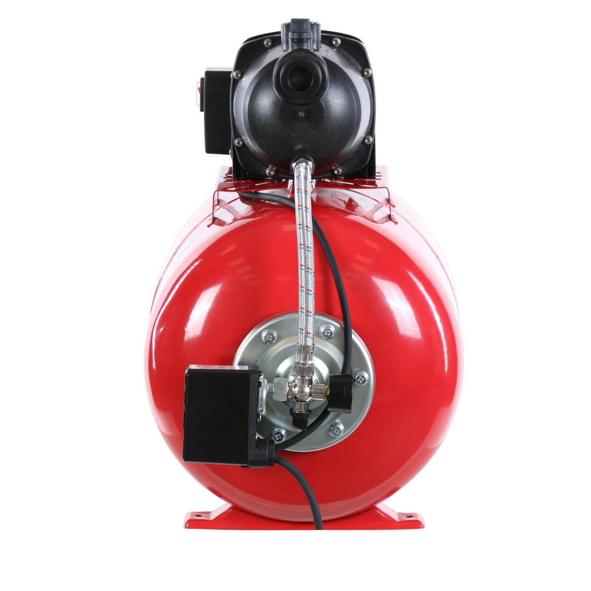 FAWORYT FH1250 hydrofor 1200W ze zbiornikiem 50l widok przód z króćcem