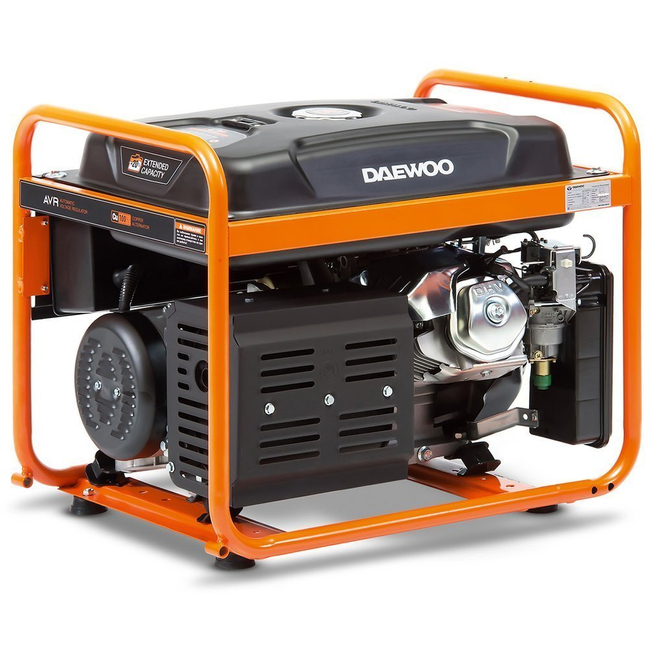 DAEWOO GDA 6500 AGREGAT GENERATOR PRĄDOTWÓRCZY 1x16A, 1x32A AVR MOC 5,5kW   - OFICJALNY DYSTRYBUTOR - AUTORYZOWANY DEALER DAEWOO