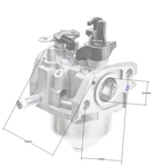 Loncin LC1P65FA carburetor ORIGINAL PART