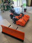 Zamiatarko-odśnieżarka spalinowa Oleo-Mac PKR 100 SET B&S BRIGGS&STRATTON
