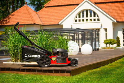 HONDA KOSIARKA SPALINOWA DO TRAWY CEDRUS KS53S-H AL ALUMIONIOWA Z NAPĘDEM HONDA GCV200 5w1 53cm / 4.1 KM - EWIMAX - OFICJALNY DYSTRYBUTOR - AUTORYZOWANY DEALER CEDRUS