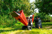 Cedrus RB02 rozdrabniacz spalinowy rębak do gałęzi 10 cm Loncin 6,5 KM