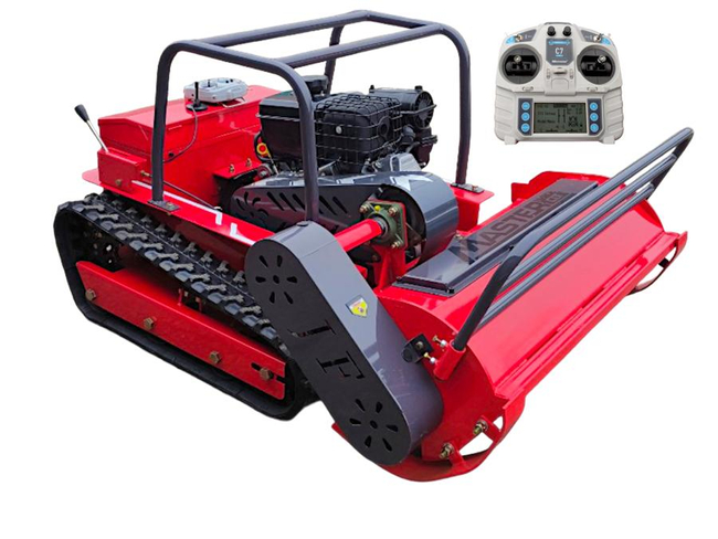 FLAIL MOWER ON TRACKS MASTERCUT JFRC100S REMOTE CONTROLLED