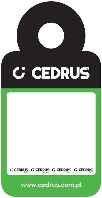 Cedrus Zahradní nákladní věšák REKL00233