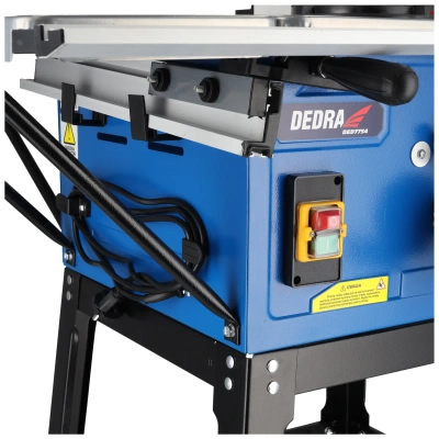 STOLNÍ PILA NA DŘEVO, KRÁJEČ, KOTOUČOVÁ PILA DEDRA DED7754T3 2000W, KOTOUČ 254MM