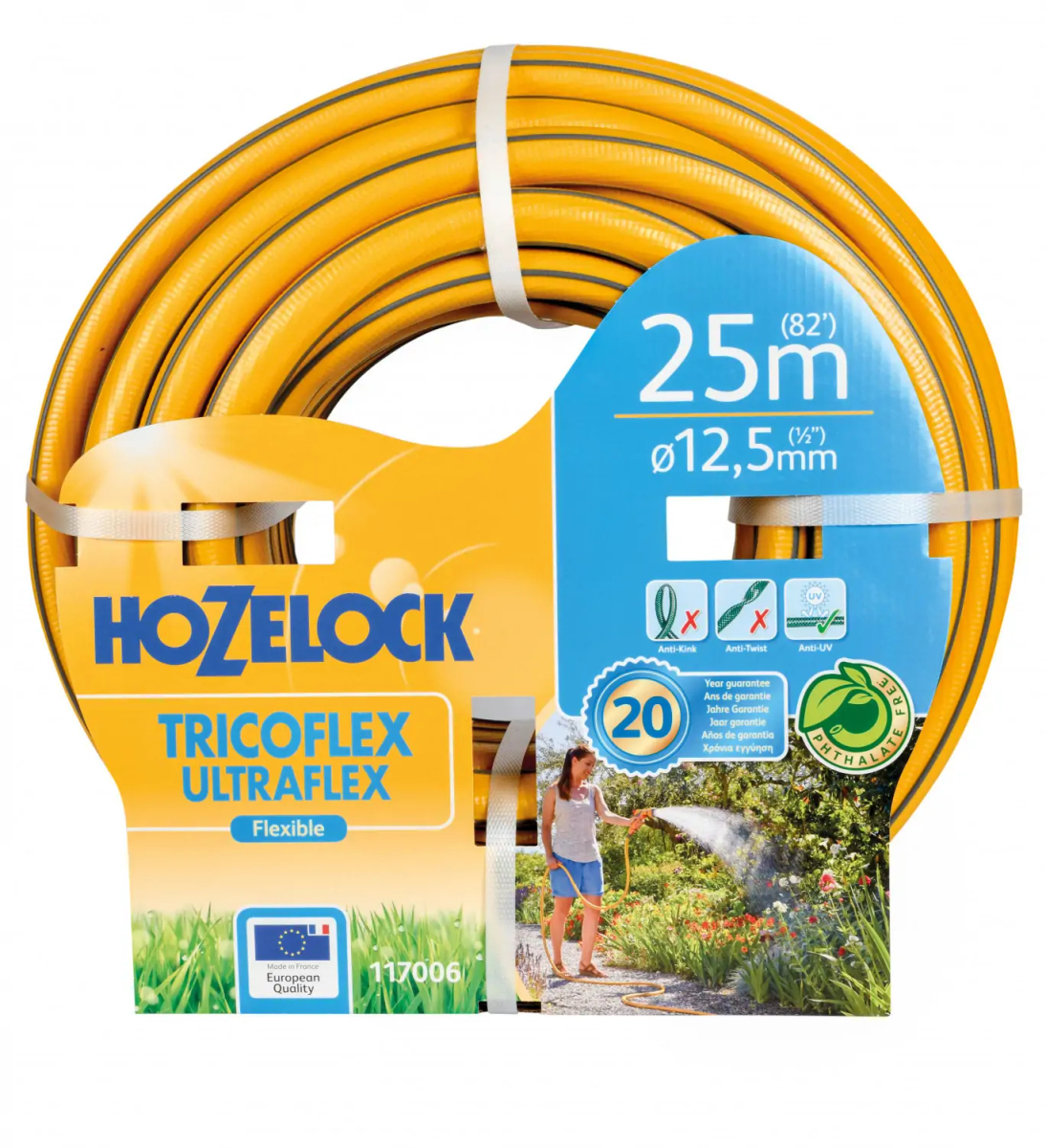 Wąż ogrodowy nie skręcający się HOZELOCK ULTRAFLEX 12,5 mm 25 m