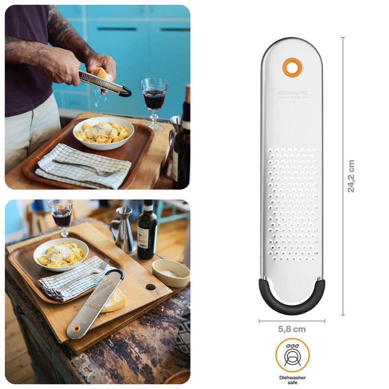 Tarka małe oczka FISKARS 1079967 w użyciu i wymiary