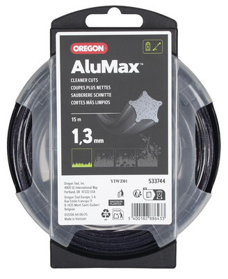 Żyłka tnąca 1.3 mm x 15 m OREGON AluMax/Nylium 533744