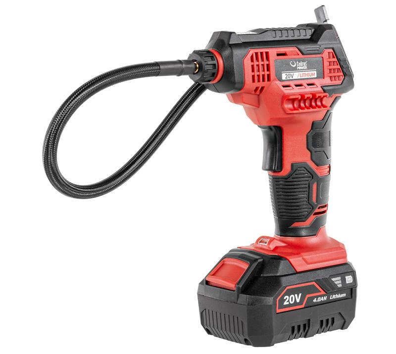 Cedrus CEDAP100LI – kompresor gotowy do pracy z akumulatorem 20V