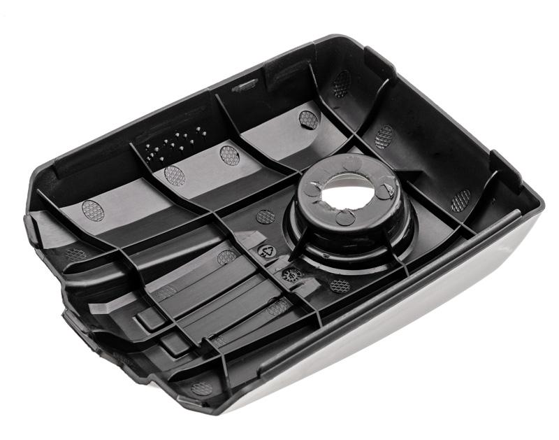 Pokrywa filtra powietrza CEDRUS CEDPS50-18T 370089 – widok od wewnątrz z żebrowaniem