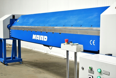 MAAD ZGM-3000/1.25 ZAGINARKA GIĘTARKA KRAWĘDZIARKA DO BLACHY MECHANICZNA ELEKTRYCZNA MAAD ZGM-3000/1.25