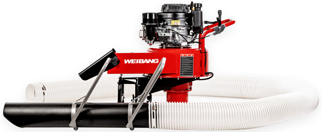 WEIBANG WBLV50K ODKURZACZ NABURTOWY PROFI PROFESJONALNY ODKURZACZ SPALINOWY DO LIŚCI BURTOWY NABURTOWY KOMUNALNY OGRODOWY Kawasaki FJ180V -  AUTORYZOWANY DEALER WEIBANG