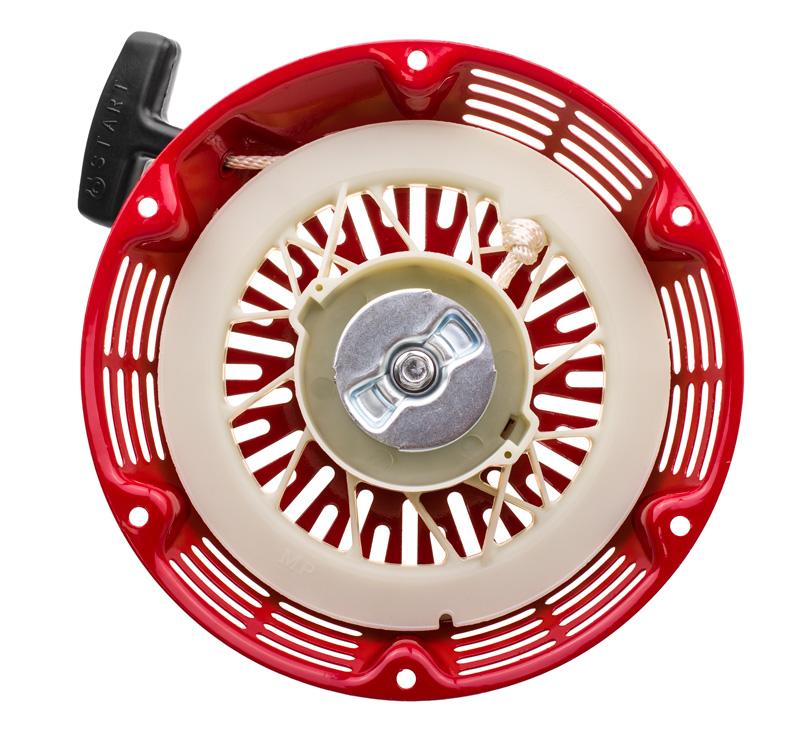 Rozrusznik agregatu 188 T1 NZ560 – widok od spodu z bębnem i linką